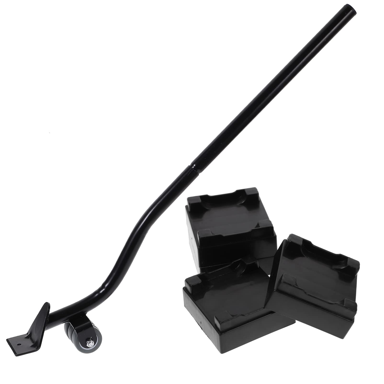 Furniture Lifter for Heavy Furniture Move, Easy Furniture Lifter Mover Tool Set for Sofa Bed Refrigerators, 1000 Lbs Capacity 21 Inch (1 Lifter Tool and 4 Heightening Block)