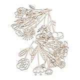 DEARMAMY 16 Stück Teiliges Holzblumen-deko-set Natürliche Wildblumen-holzornamente für Diy-bastelprojekte Rustikale Holzblumen-schilder Vielseitige Wand Tischdekoration für Hochzeiten und