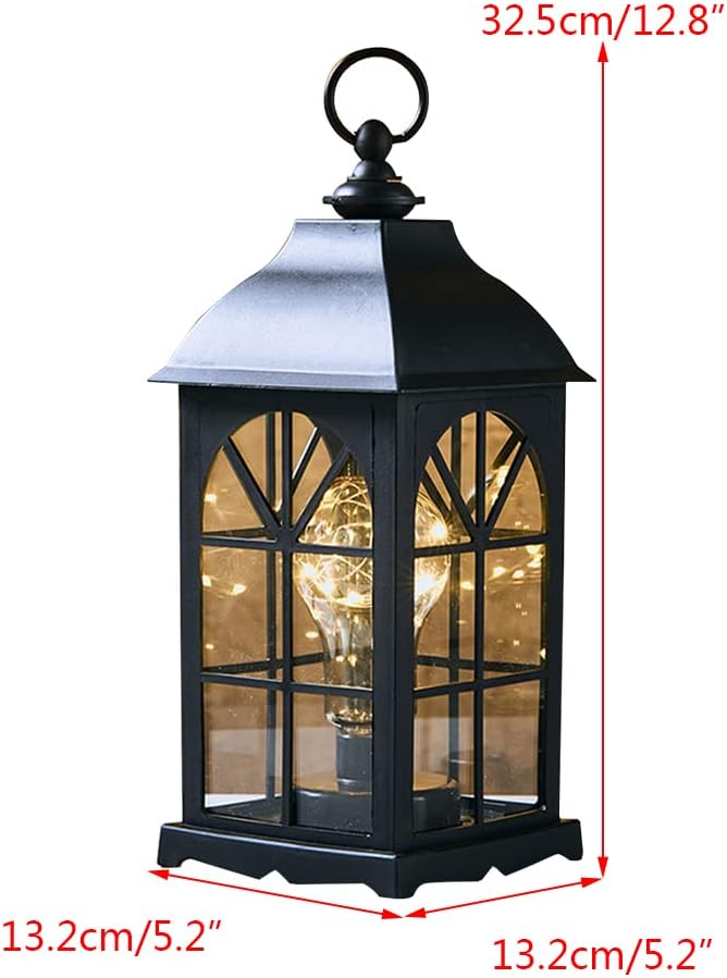 Hanging Vintage Night Lights LED Party Ornaments Props Holiday Lamps Decorations for Outdoor 4 Types Outdoor Decorative for Patio for Camping