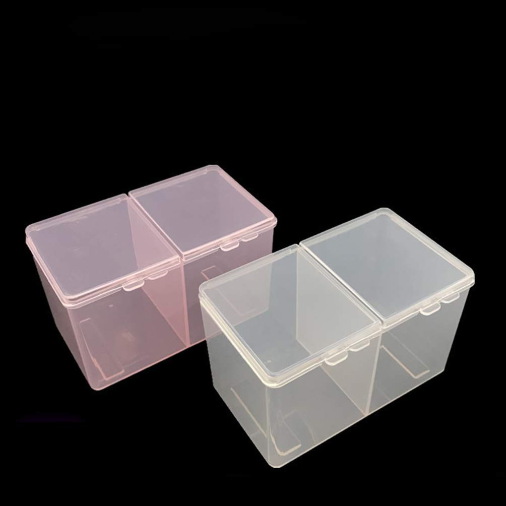 Amazon｜Frcolor コットンケース 棉棒ボックス 蓋付き 綿棒入れ