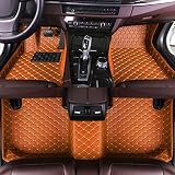 Car Floor Mats for Hummer H2 2008-2009,Leather Luxury Floor Liner All Weather Protection Carpet,Oran