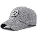 Produktbild Axlgw Baseballkappe für Damen, Baumwolle, für vier Jahreszeiten, lässig, Snapback-Kappe, Outdoor-Sport, modische Hüte für Herren, grau, verstellbar