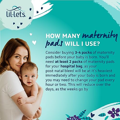 Lil-Lets 94MAT10-1 Extra Long Postpartum Maxi Pads thumb #5