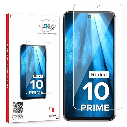 Image of Tempered Glass Screen Protector Compatible for Redmi 10 Prime /Redmi Note 10T / Poco M3 Pro with Full Screen Coverage; Except Edges and Easy Installation Kit(Transparent), Pack of 1