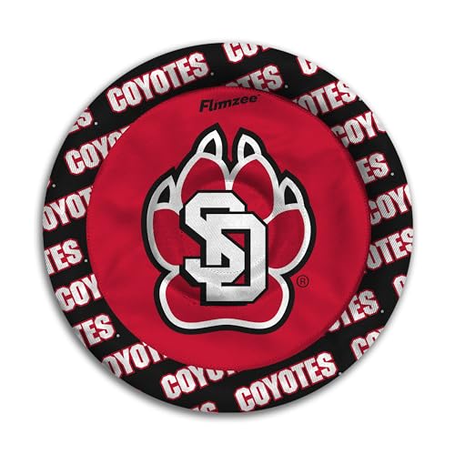Image of YouTheFan NCAA South Dakota Coyotes Flimzee Bean-Bag Flying Disc