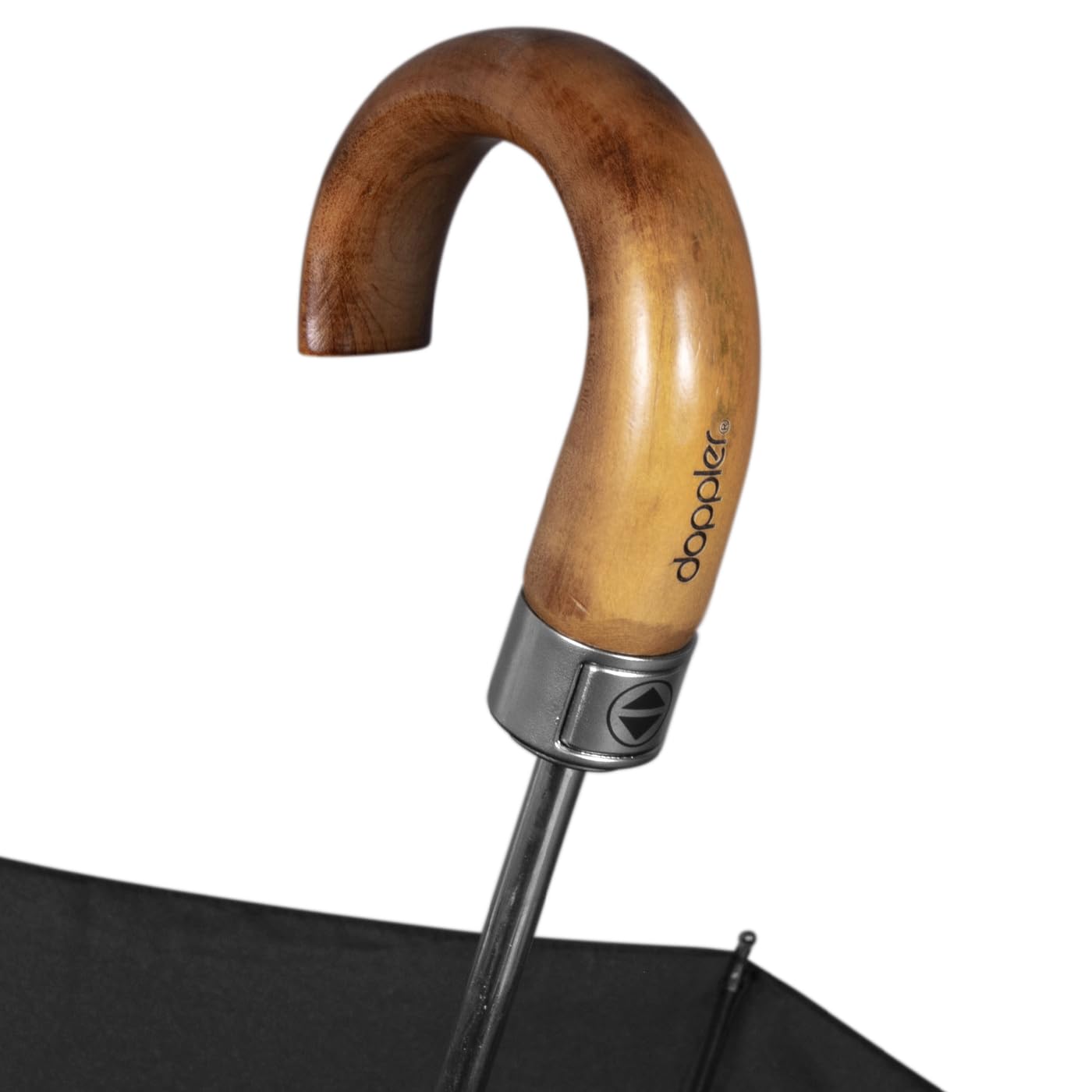 doppler Parapluie Pliant Automatique Compact 10 baleines, Noir | Parapluie ouverture fermeture automatique, Parapluie compact solide