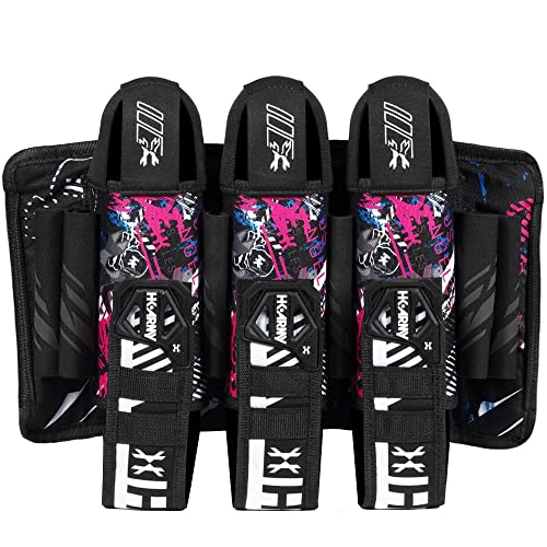 HK Army 3+2 Eject Paintball Harness Pod Pack - Grunge ROC