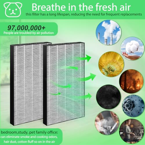 Image of 2 Pack KC-850U Replacement Filter FZ-C100HFU