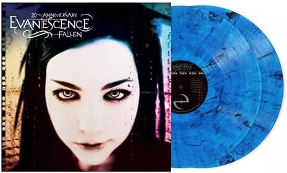 Fallen - Exclusive Limited Edition Blue Smoke LP Vinyl Record por Evanescence, capa do álbum