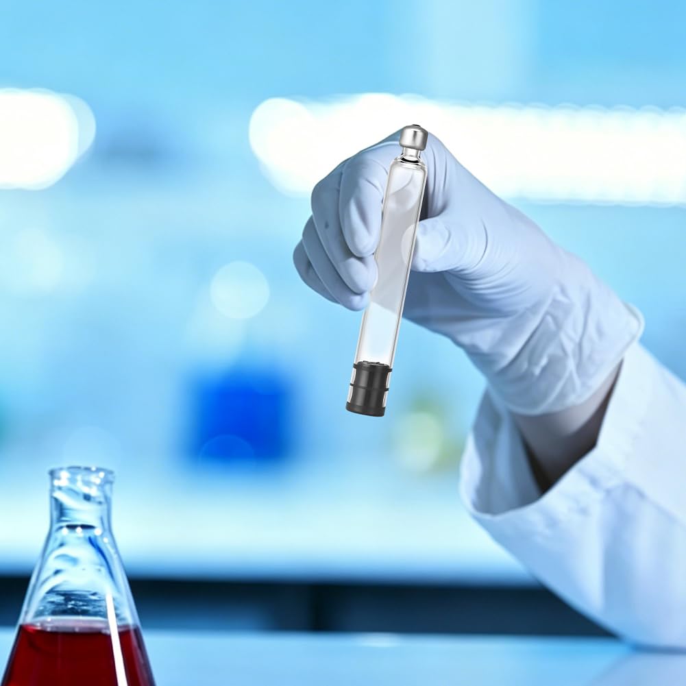 10 cartuchos vacíos de 3 ml – Botella de cartucho de recarga transparente con conector de 11 mm de largo, esterilizados y envasados individualmente, cartuchos de recarga compatibles con