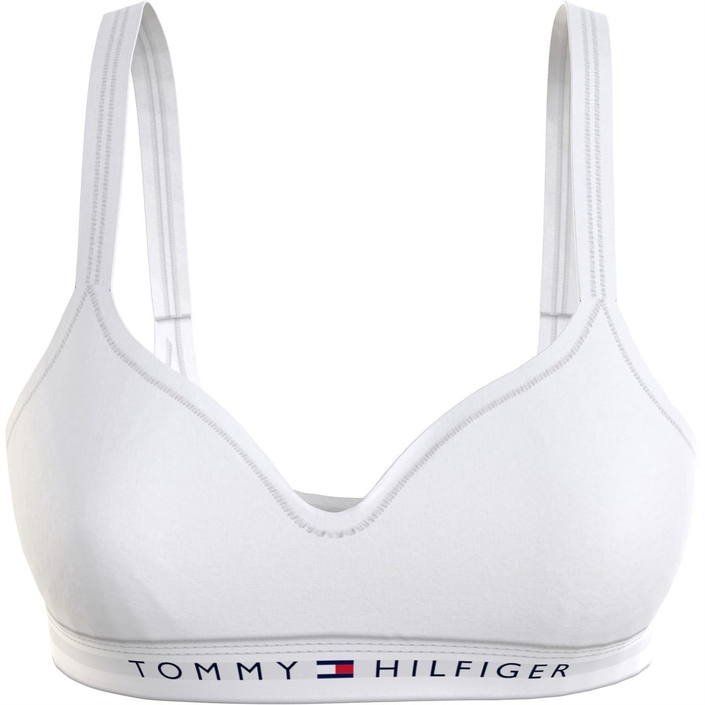 Tommy Hilfiger White Original Lift Bralette, S