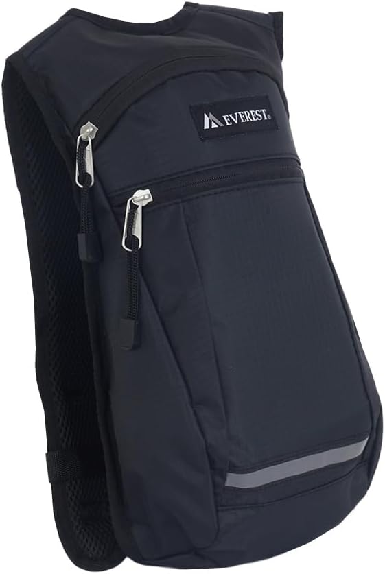 Everest Mound Hiking Pack Hiking Backpack, Black