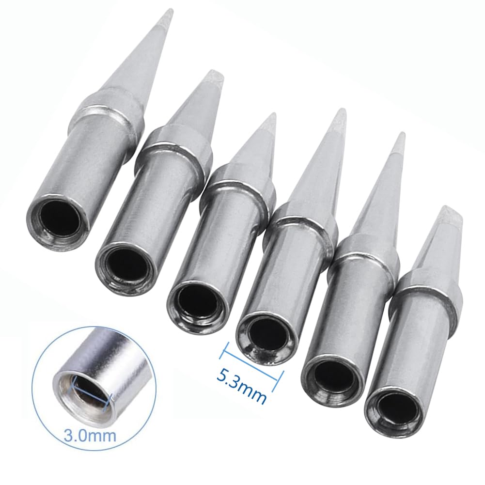 3x Replacement Soldering Tips For Weller WES51, WESD51 – ADM ETO Style