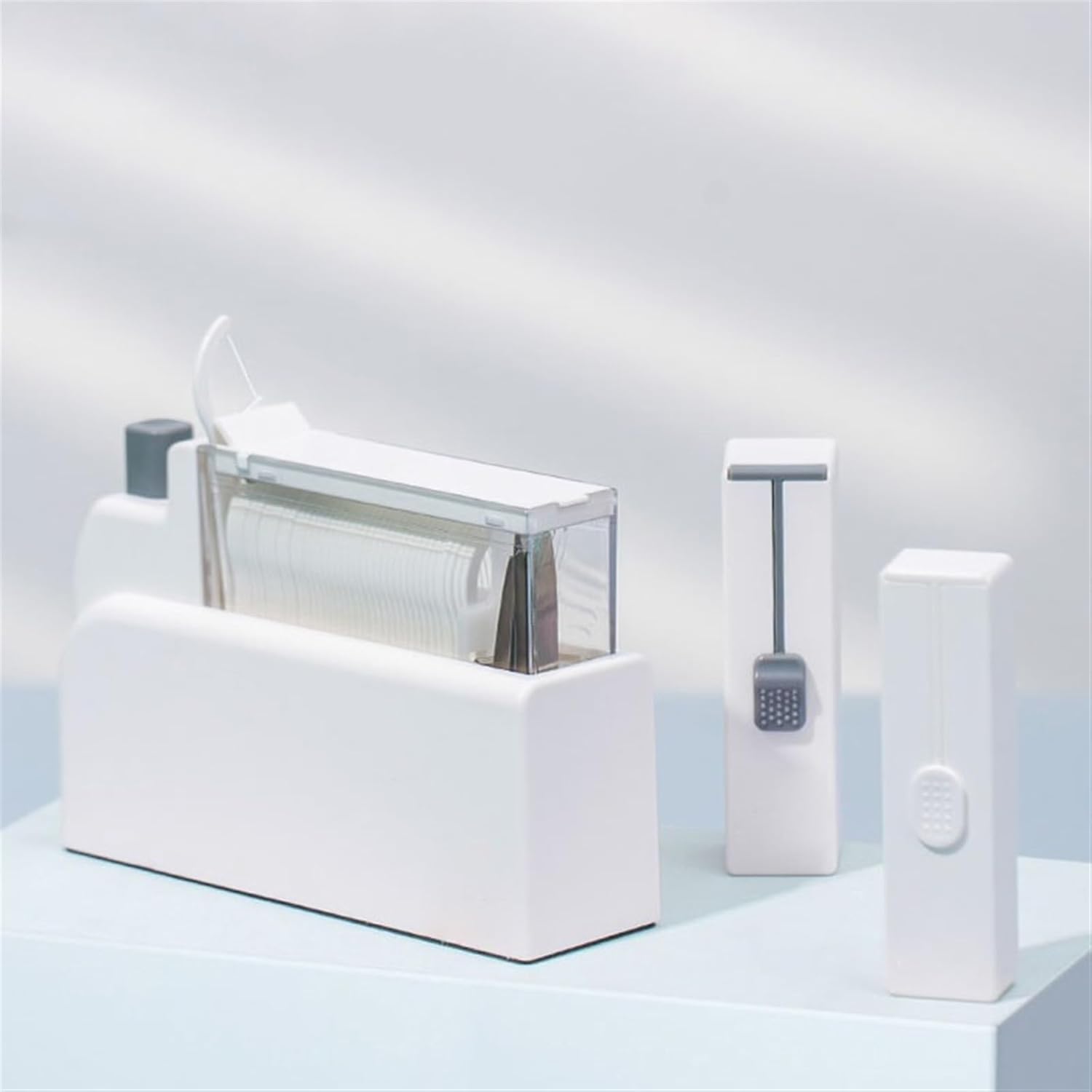 つまようじホルダー デンタルフロスボックスが自動的にポップアップする自動つまようじポータブルポータブルプレスタイプのストレージ つま