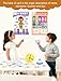 Learn2M Pretend Play Teacher Sets for Kids, Role Pretend Play Kids School Toys with Whiteboard, Teacher Bag, Magnetic Puzzles, Clock, Posters and Teacher Supplies Classroom Learning Set