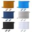 Black, White, Grey, Navy Blue, Light Blue, Brown