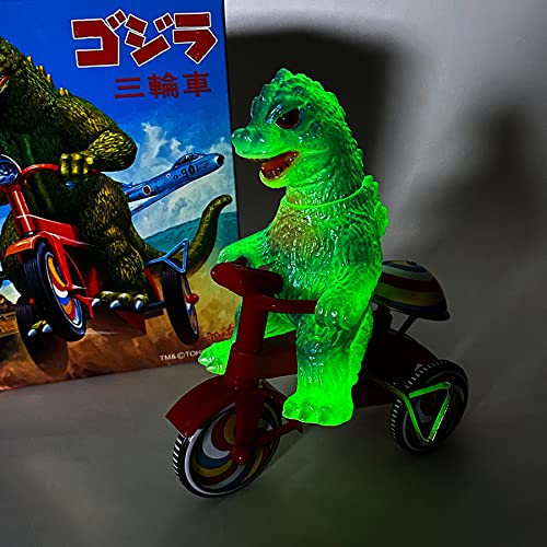 Amazon.co.jp: M1号 ゴジラ ブルーパープルメタリック 蓄光 GID 三輪車 