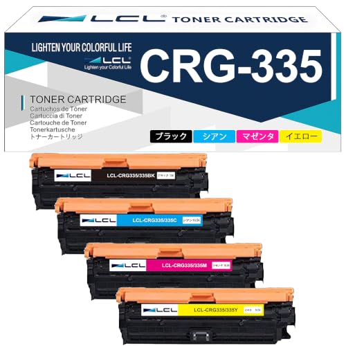 Amazon.co.jp: LCL Canon用 キャノン用 335 CRG335 CRG-335 (4色セット