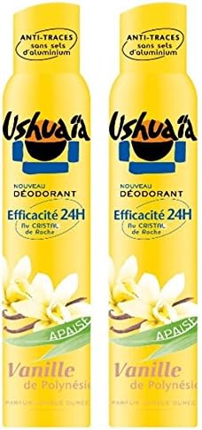 Ushuaia Vanilla 200ml Deodorant Spray – Pack of 2