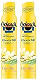 In Polinesia, la Ricerca Ushuaia ha selezionato la Vaniglia e lo ha associato a una formula ad alte prestazioni per creare il deodorante Ushuaia alla Vaniglia della Polinesia. Efficacia naturale 24H: La ricerca Ushuaia ha scoperto un cristallo di rocca noto per le sue proprietà deodoranti e lo ha integrato nella sua gamma per offrirti una protezione efficace 24H. La sua formula anti-impronta senza sali di alluminio ti protegge tutto il giorno dagli effetti della sudorazione. Profumo intenso piacere: il suo delizioso profumo dolce e goloso ti offre un piacere intenso e stimola i sensi. Non appena si applica un'onda di freschezza vi invade per tutto il giorno sarete efficacemente protetti e delicatamente profumati.