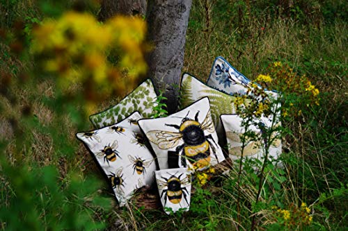 Mcalister Textiles Decorative Tapestry Throw Pillow Cover Scatter Cushion With Queen Bee Tapestry Design For Lounge, Bedroom & Garden 17X17 Inches Bugs Life Range #TOP5