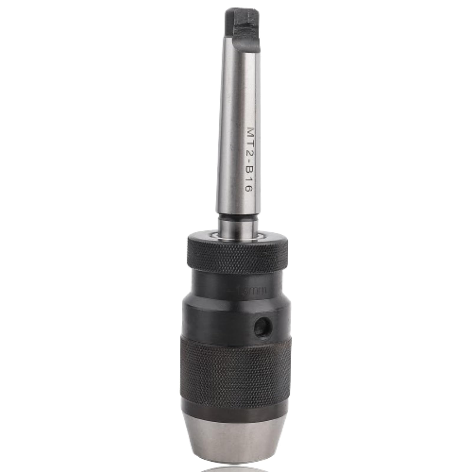 Mandrino autoserrante in acciaio da 113 mm, mandrino autoserrante in acciaio e mandrino per trapano MT2B16 a sgancio rapido per trapano, fresatrici, torni