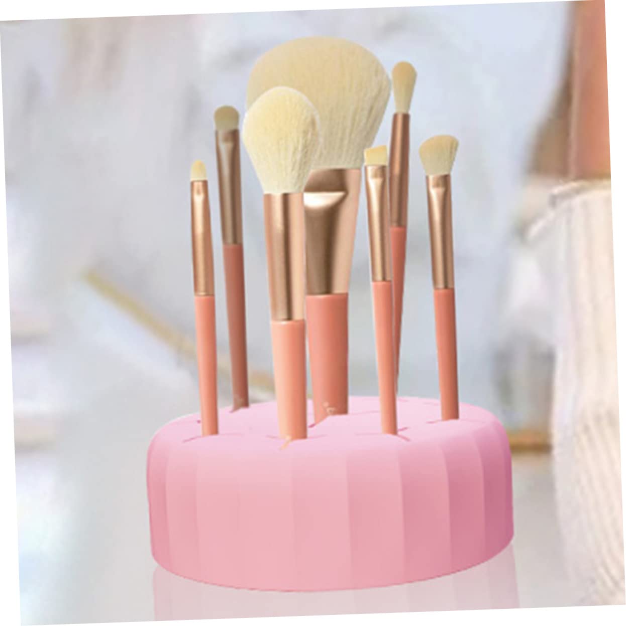 MAGICLULU Ensemble De 4 Bols De Nettoyage Pour Pinceaux De Maquillage Boîte De Nettoyage À Double Usage En Silicone Pour Accessoires De Maquillage