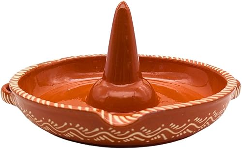 Cerámica portuguesa Glaseada Terracota Arcilla Pollo Asador