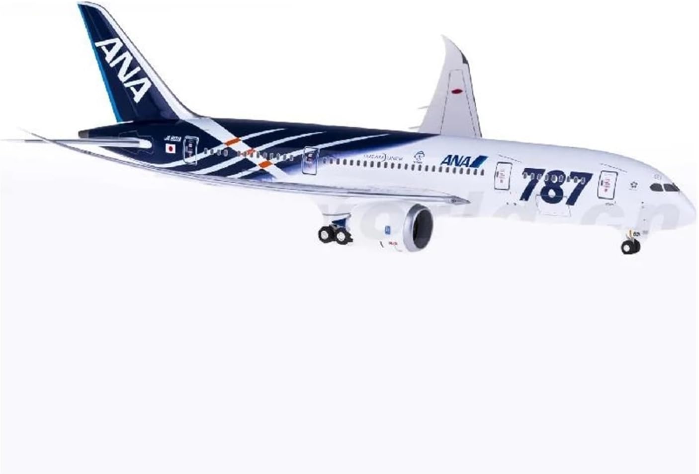 1 200 Aircraft Model for Boeing 747-400F HL7616 Die-cast Metal Mini Desktop Ornament Hobby Playgame Kit