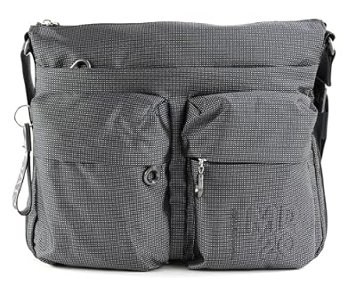 Mandarina Duck Md 20 P10qmtx6, Borsa a Tracolla Donna, Grigio (Steel), 32x28x10 (L x H x W)