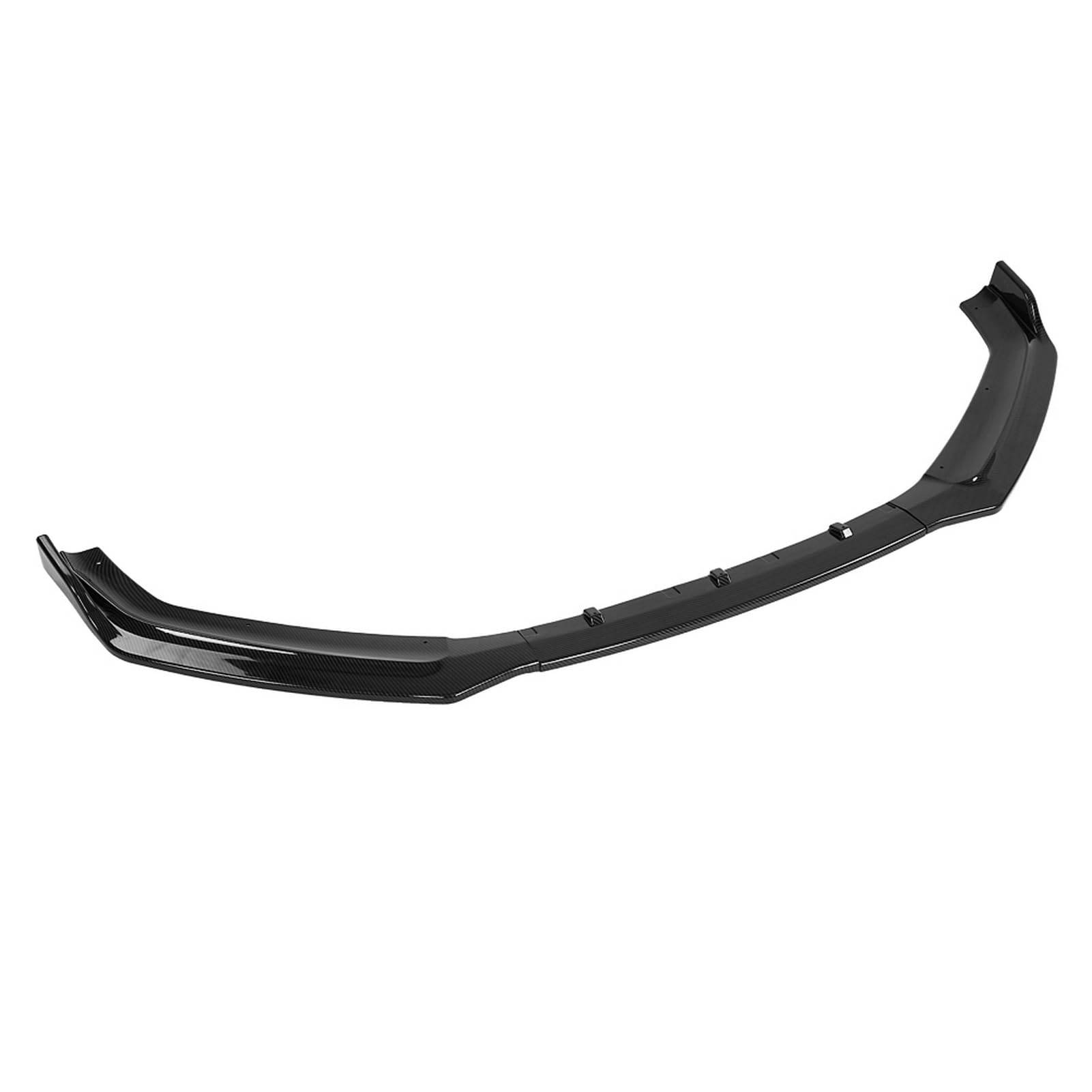 Akozon Kit Spoiler Canard per Paraurti Anteriore Auto per B9 2017-2018 - Finitura Nera G - Protezione Avanzata Ed Estetica da (Modello in fibra di carbonio)
