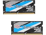  G.Skill 3200MHz DDR4 SODIMM Laptop memoria de 32GB Upgrade Kit (CL18) 1.20V Ripjaws PC4-25600 2x16GB
