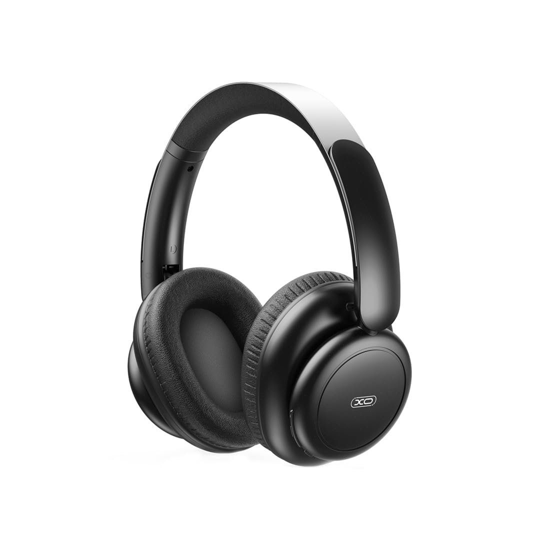 XO Auriculares inalámbricos sobre la oreja BE40 | ANC (cancelación activa de ruido) Bluetooth 5.0, controlador de 40 mm, micrófono con cancelación de ruido, batería de larga duración (300 mAh), diseño