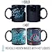 Silver Buffalo Disney Princess Little Mermaid Ariel and Eric Kiss the Girl Scene Heat Reveal Ceramic Mug, 20 Ounces, 1 Count (Pack of 1)