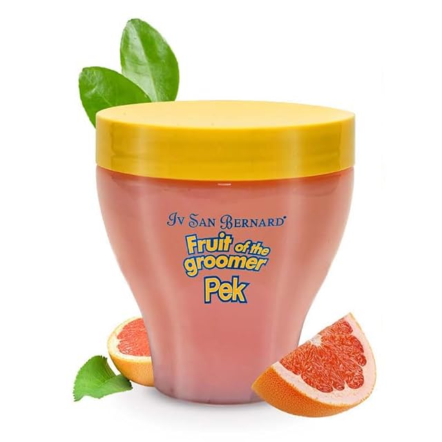 Máscara de Pomelo Rosa - Mascarilla para Perros - 250 ml - para un Manto más Luminoso y Regenerado