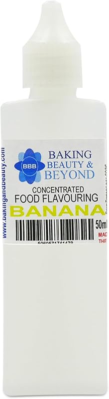 Baking Beauty and Beyond Concentrated Food Flavouring - Banana (50ml)