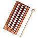 3-Tone Tabletop Chime – Musical Percussion Instrument with Resonant Aluminum Bars for Meditation, Relaxation, Sound Healing, Yoga Sessions, Mindfulness Practice, Ambient Scoring