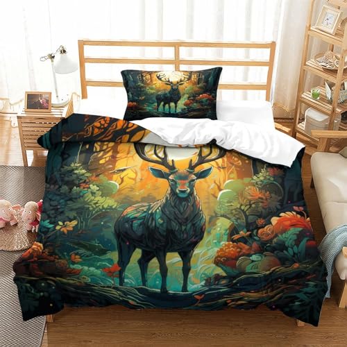 Parure de lit housse de couette microfibre douce fermeture éclair lit simple enfant