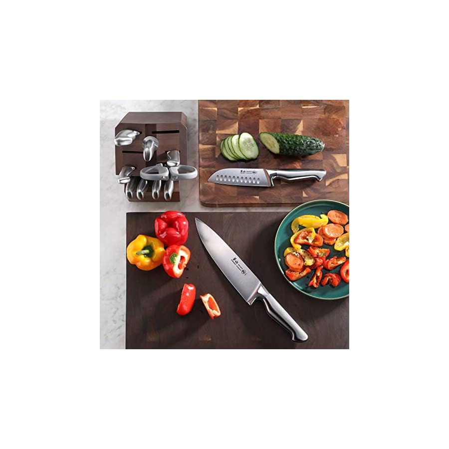 Cangshan-Sanford-Series-1027150-German-Steel-12-Piece-Knife-Block-Set-Acacia Cangshan Sanford Series 1027150 German Steel 12-Piece Knife Block Set, Acacia