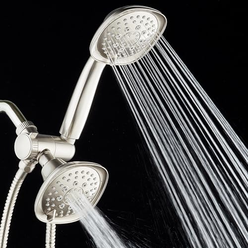 Ducha AquaDance cuadrada con manguera 72 pulgadas miniatura 4