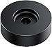 DIGITNOW 45 RPM Adapter, for 7 Inch Vinyl Record Players and Technics Turntables, Solid Aluminum Dome 45 Adapter (Black)