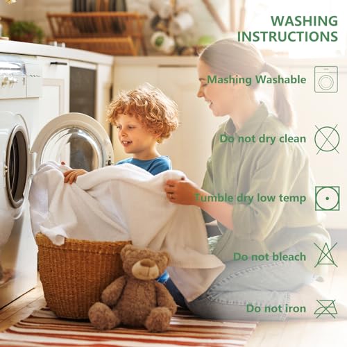 image for CozyLux King Mattress Pad Deep Pocket Non Slip Cotton Mattress Topper 