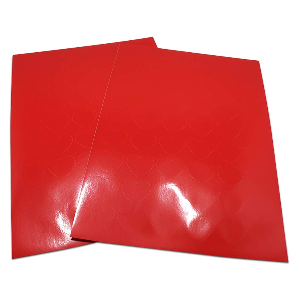 Coeur rouge/étiquette adhésive Fragile Avertissement Joint autocollants Équipement auto-adhésif for appareil électronique Livraison Bonne