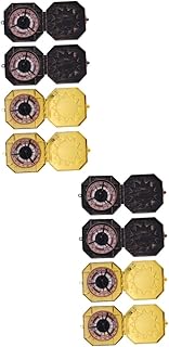 INOOMP 8 Peças Decorações De Halloween Plástico Pirata Bússola Brinquedo Pirata Brinquedo Pirata Role Play Sobrevivência Bússola Decorações De Viagem Decorações De Acampamento Natal