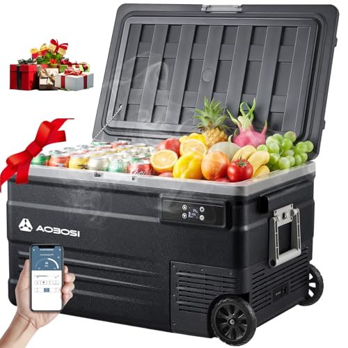 AAOBOSI 74L Kompressor Kühlbox, Camping Kühlschrank mit APP,...
