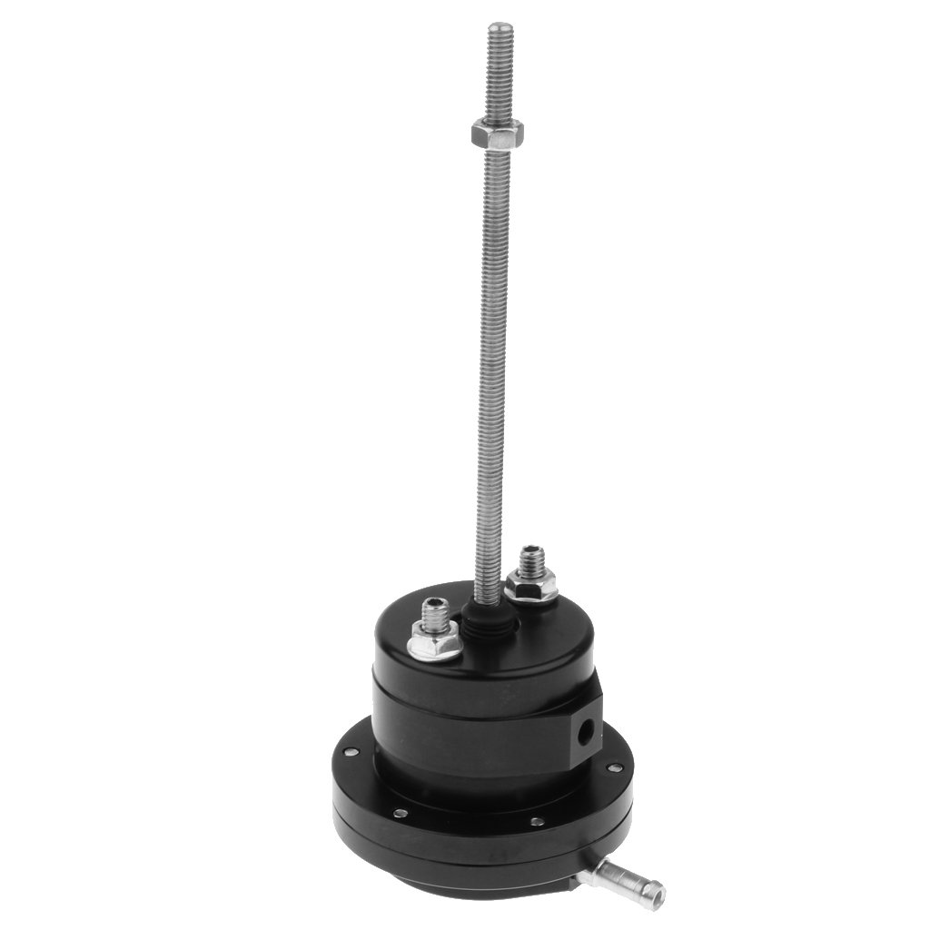 Turbo Actuador de válvula de descarga ajustable para universal, color negro