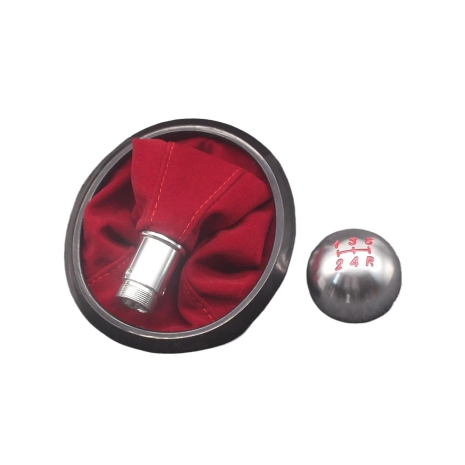 Pybycegnzk 5 Speed Combo C Car Interior Accessories For Suzuki For Swift 2005 2006 2007 2008 2009 2010 Gear Shift Knob(5 Speed Combo C)