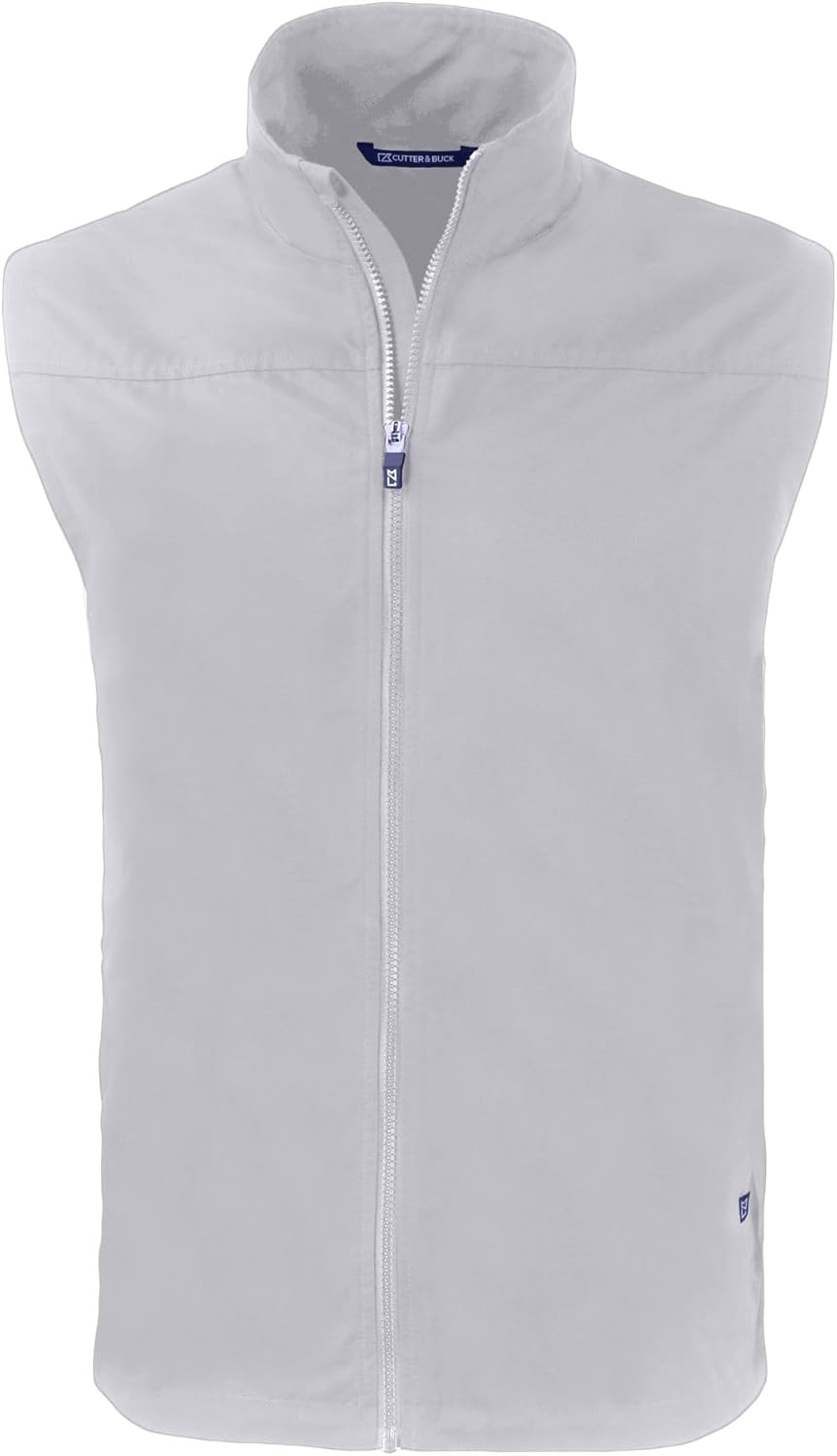 Cutter & Buck Men's Charter Eco Full-zip Bt Vest