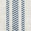Striped Blue on Beige