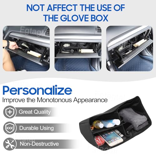 Organizador de guantera plegable miniatura 5